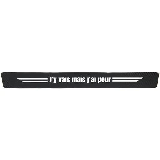 Protection seuil de porte "J’y vais mais j’ai peur"