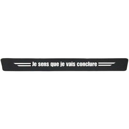 Protection seuil de porte "Je sens que je vais conclure"