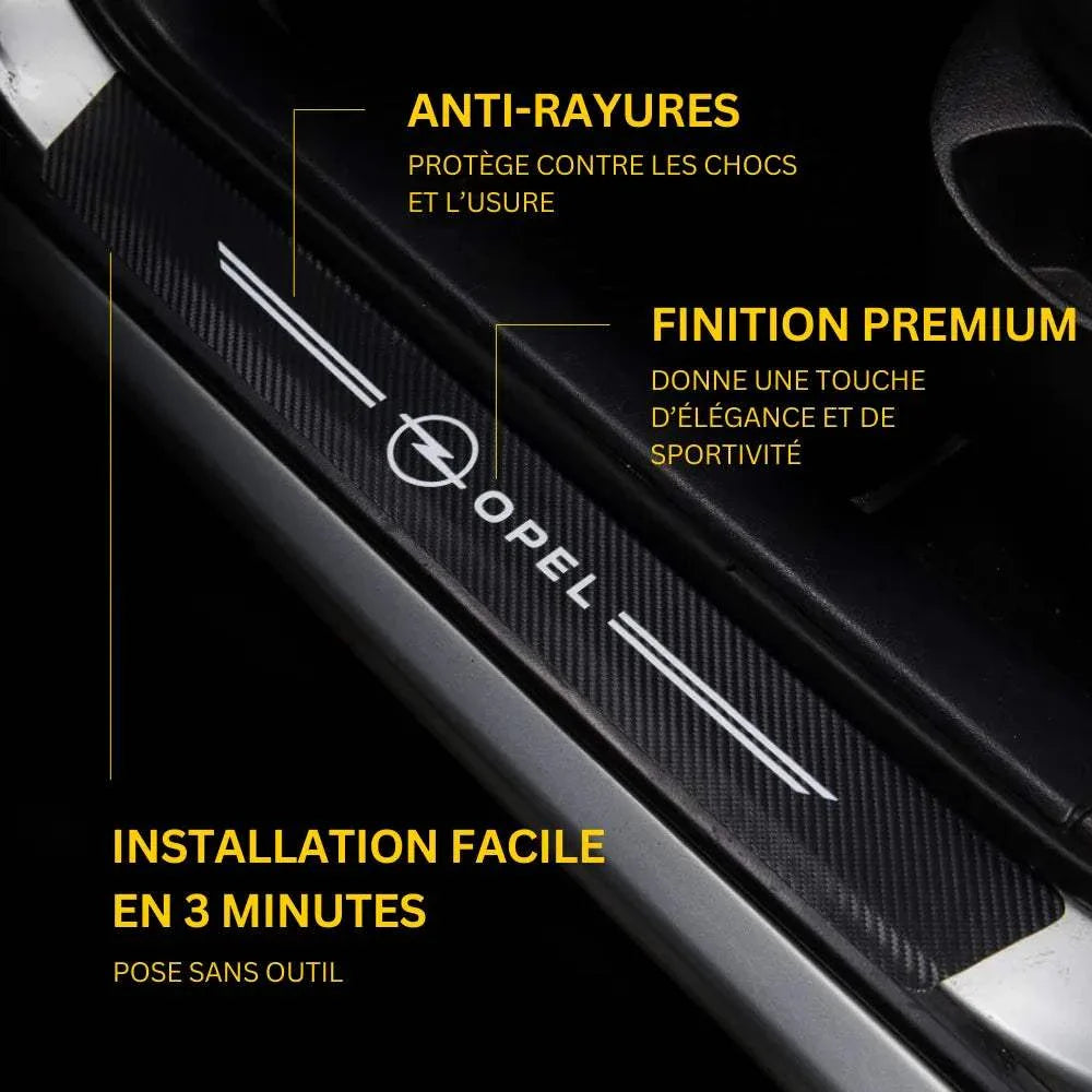 Kit de protection seuil de porte Opel
