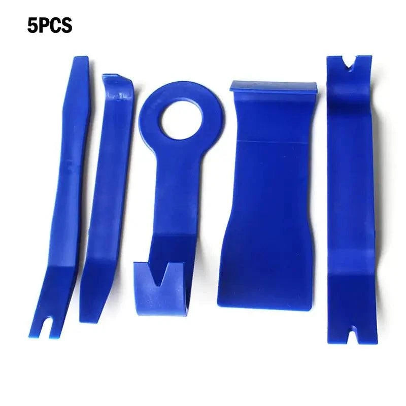Kit De 4 Outils Plastique Démontage Voiture - Pour Garniture, Clips, Tableau De Bord, Portes