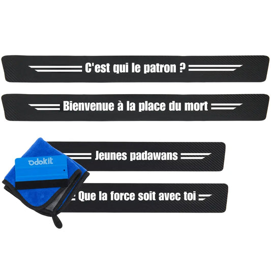 Pack protection seuil de porte "C'est qui le patron ?"