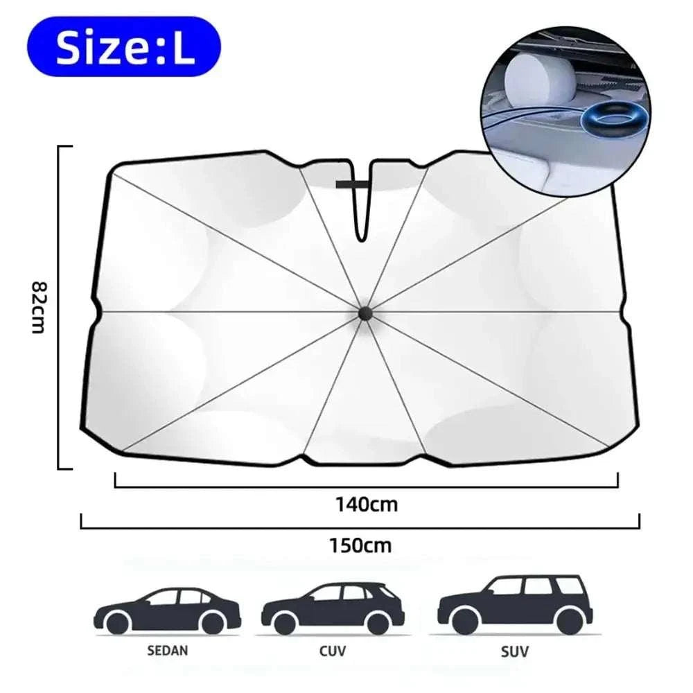 Pare-soleil Pour Opel Combo Cargo 2018-2025 - Protection UV, Pliable, Isolation Thermique Pare-brise Avant