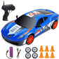 Voiture miniature télécommandée Ferrari F430 bleue 1 batterie