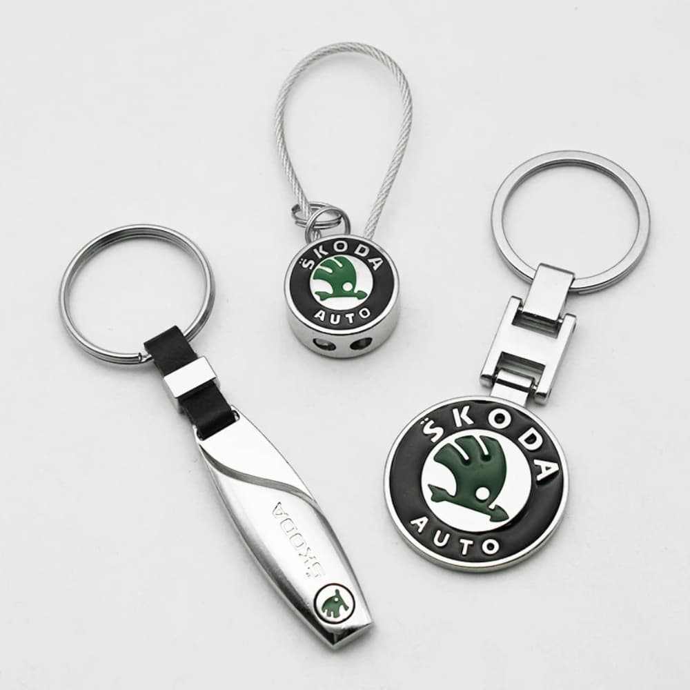 Porte-clés Skoda metal logo collection