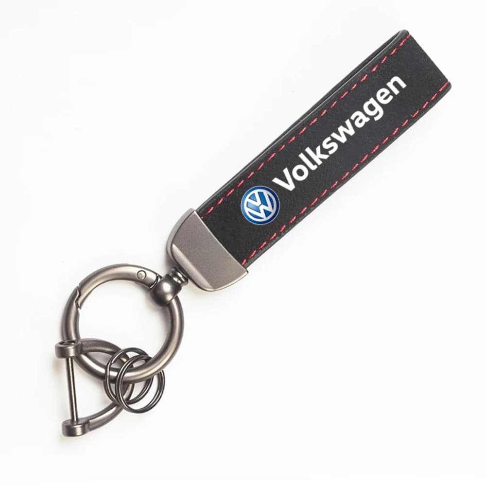 porte clés cuir logo Volkswagen accessoires