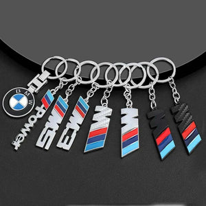 Porte-clés BMW avec emblème en métal