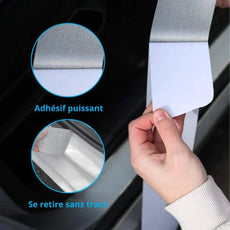 Adhésif sticker seuil de porte sigle 