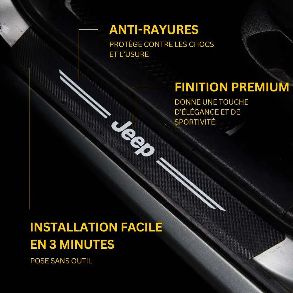 Kit de protection Seuil de Porte universel Jeep