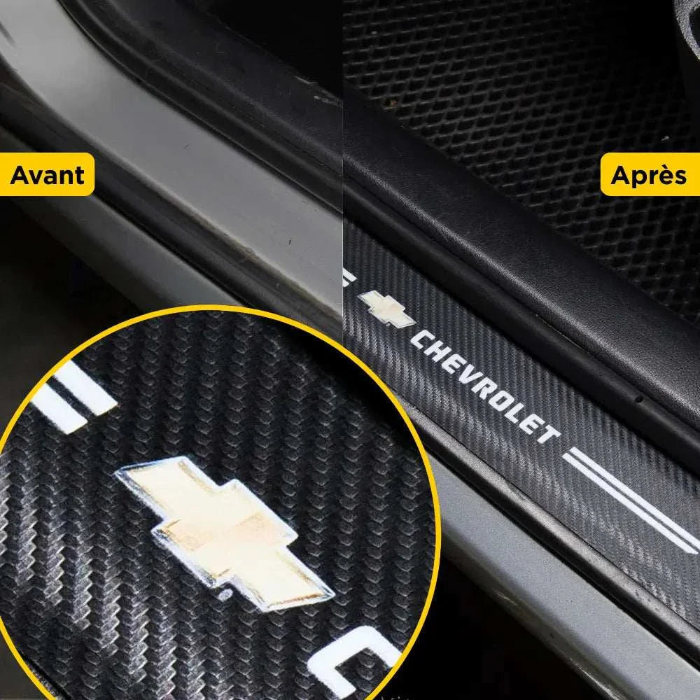 Kit de protection seuil de porte universel Chevrolet