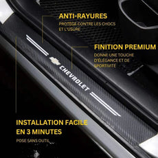 Kit de protection seuil de porte universel Chevrolet