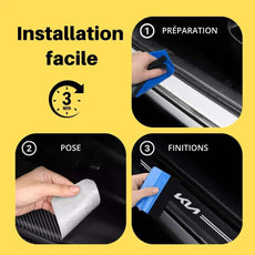 Kit de protection seuil de porte universel Kia