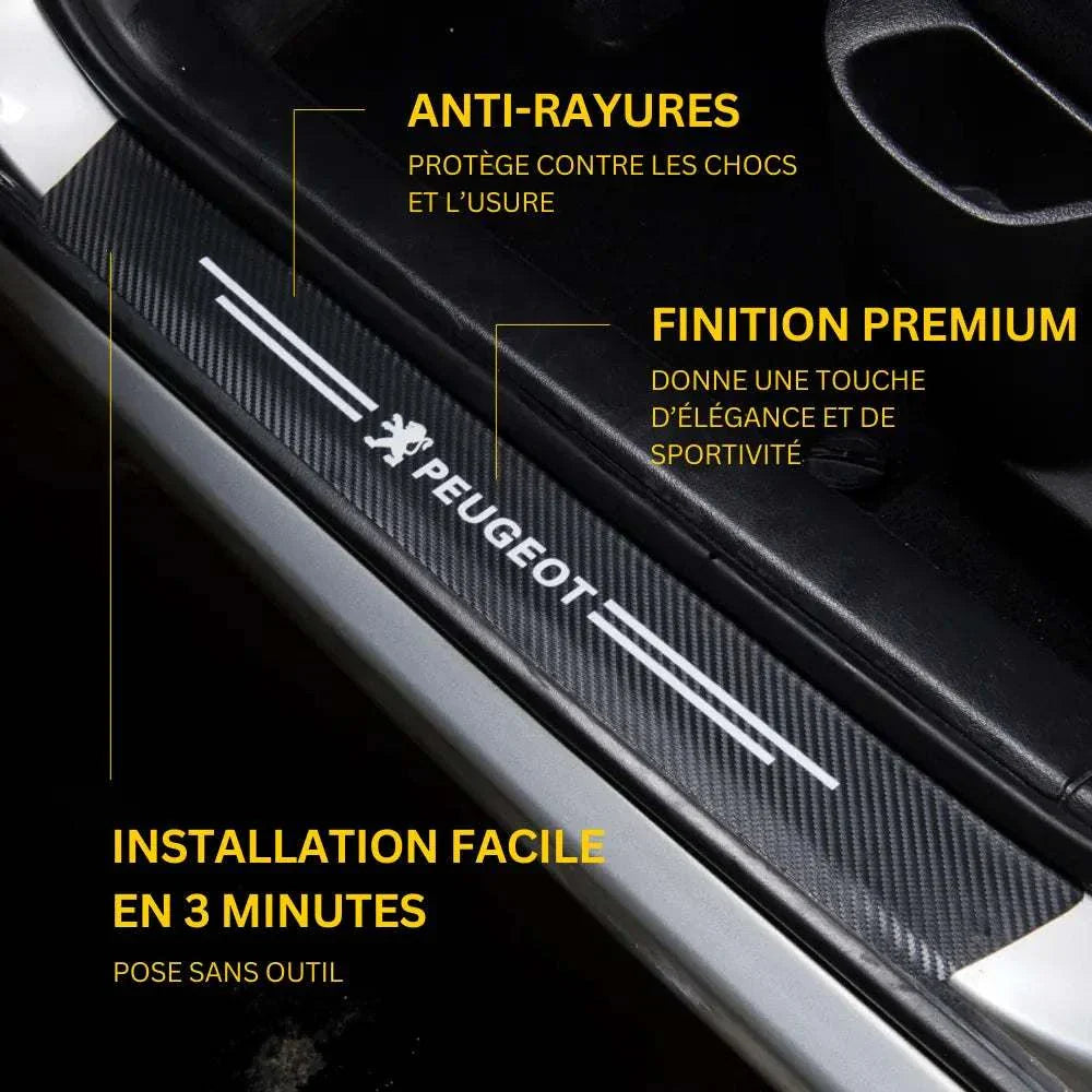 Kit de protection seuil de porte universel Peugeot
