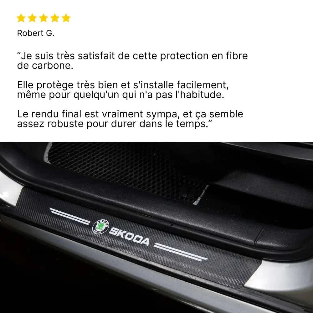 Temoignage protection seuil de porte skoda avis odokit