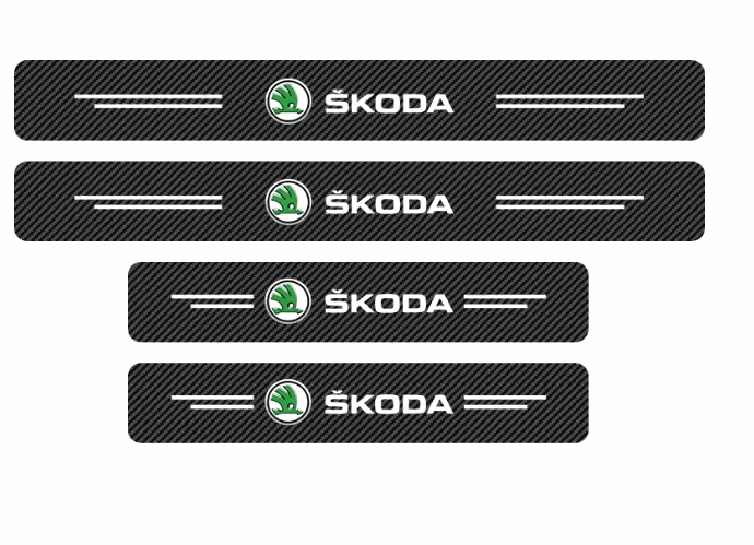Kit de protection seuil de porte universel Skoda