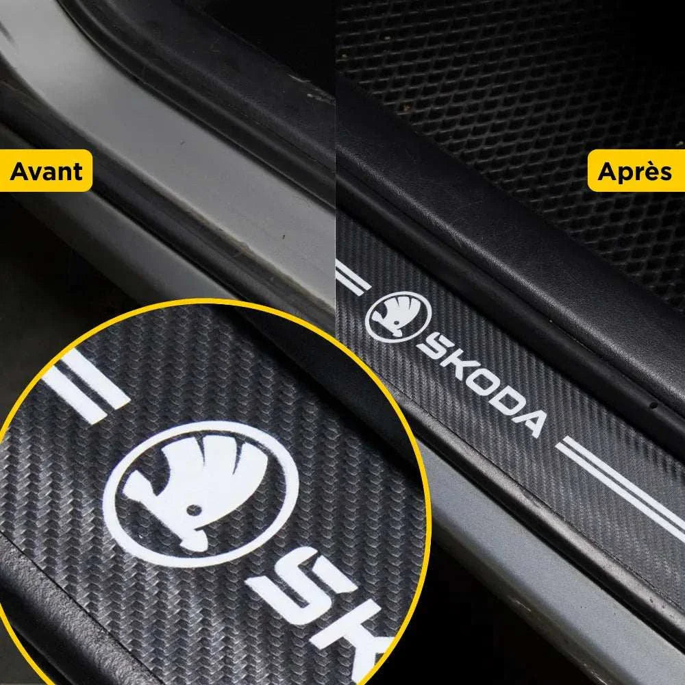 Kit de protection seuil de porte universel Skoda