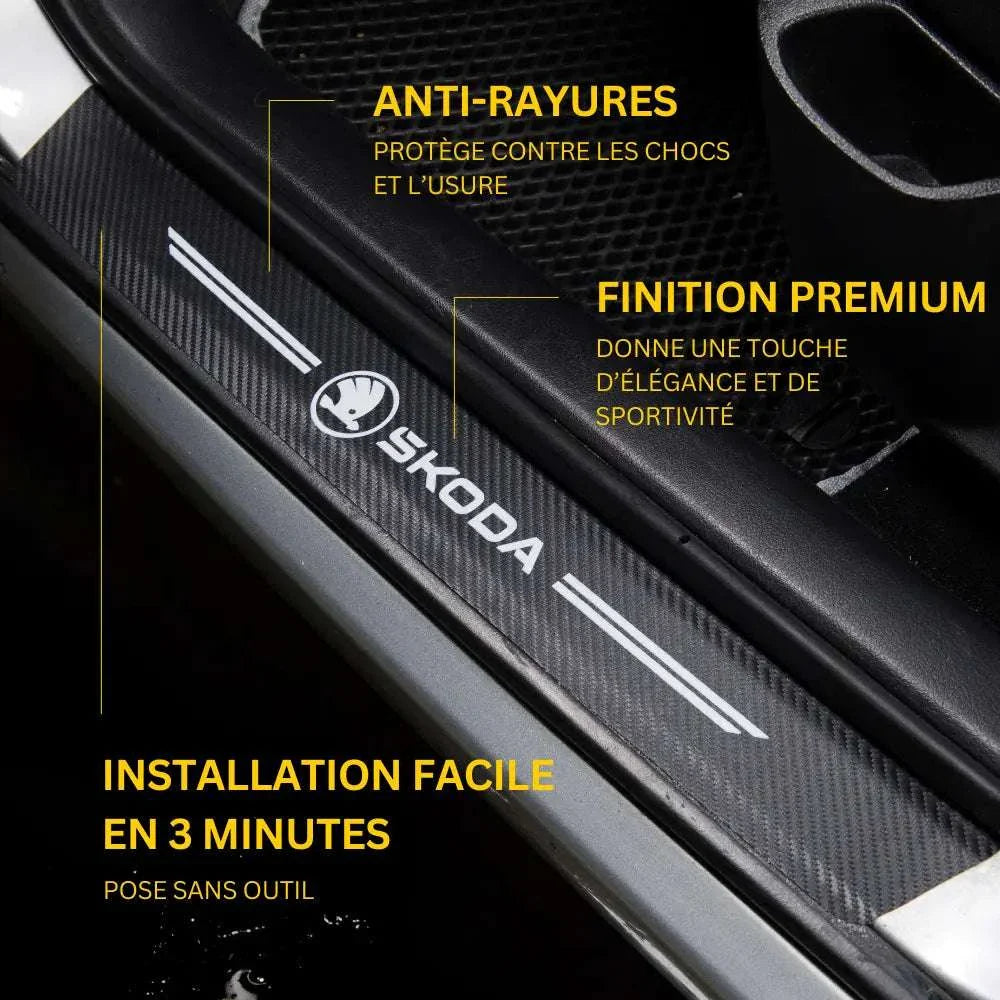 Kit de protection seuil de porte universel Skoda