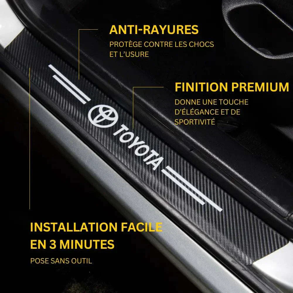 Kit de protection seuil de porte universel Toyota