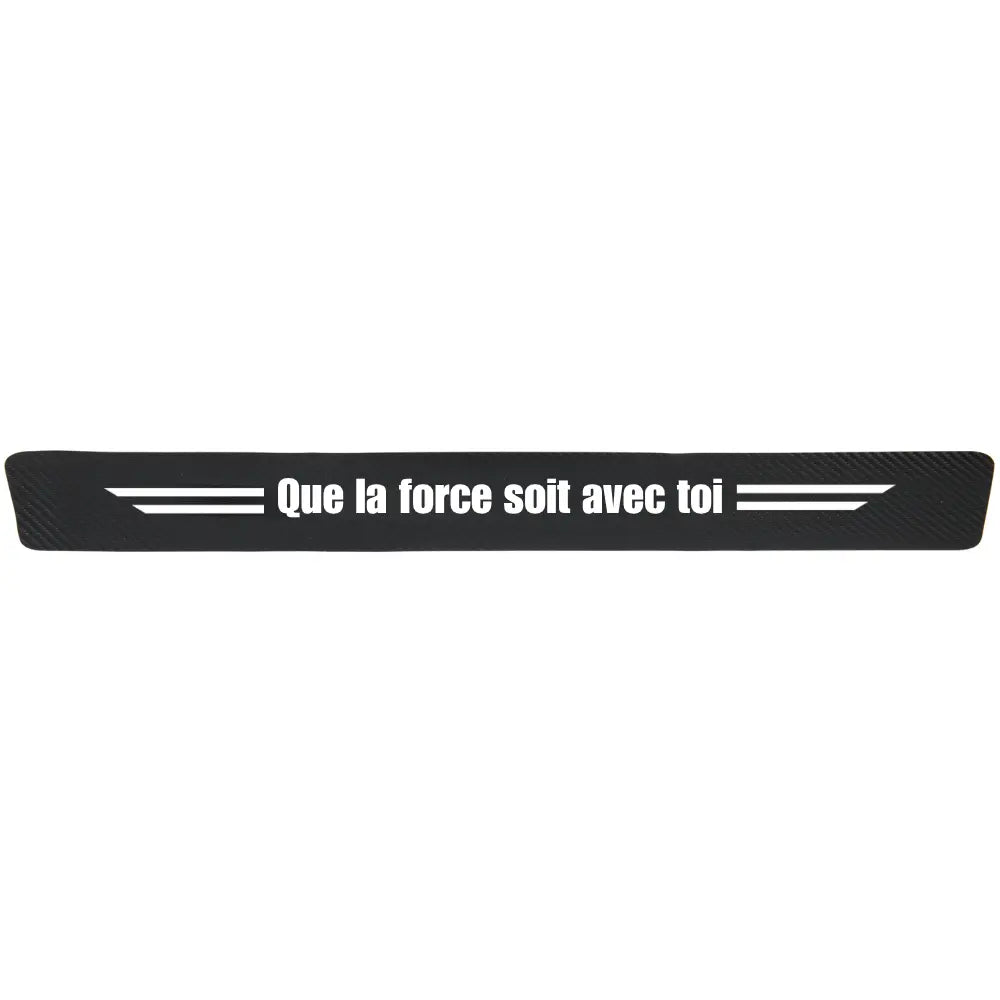 Protection seuil de porte "Que la force soit avec toi"