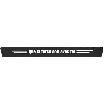 Protection seuil de porte "Que la force soit avec toi"