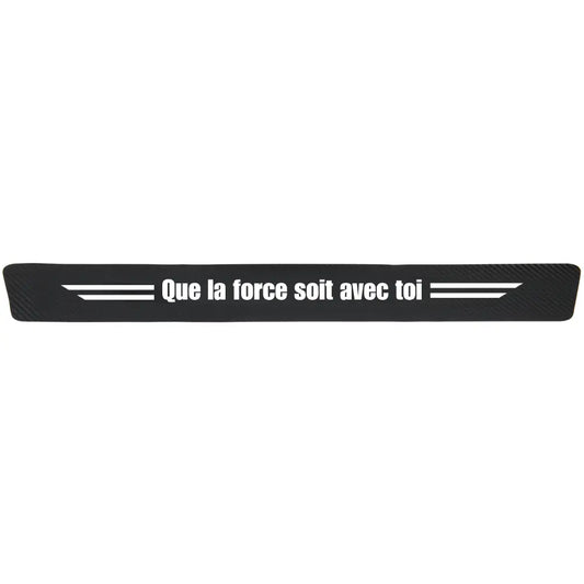 Protection seuil de porte "Que la force soit avec toi"