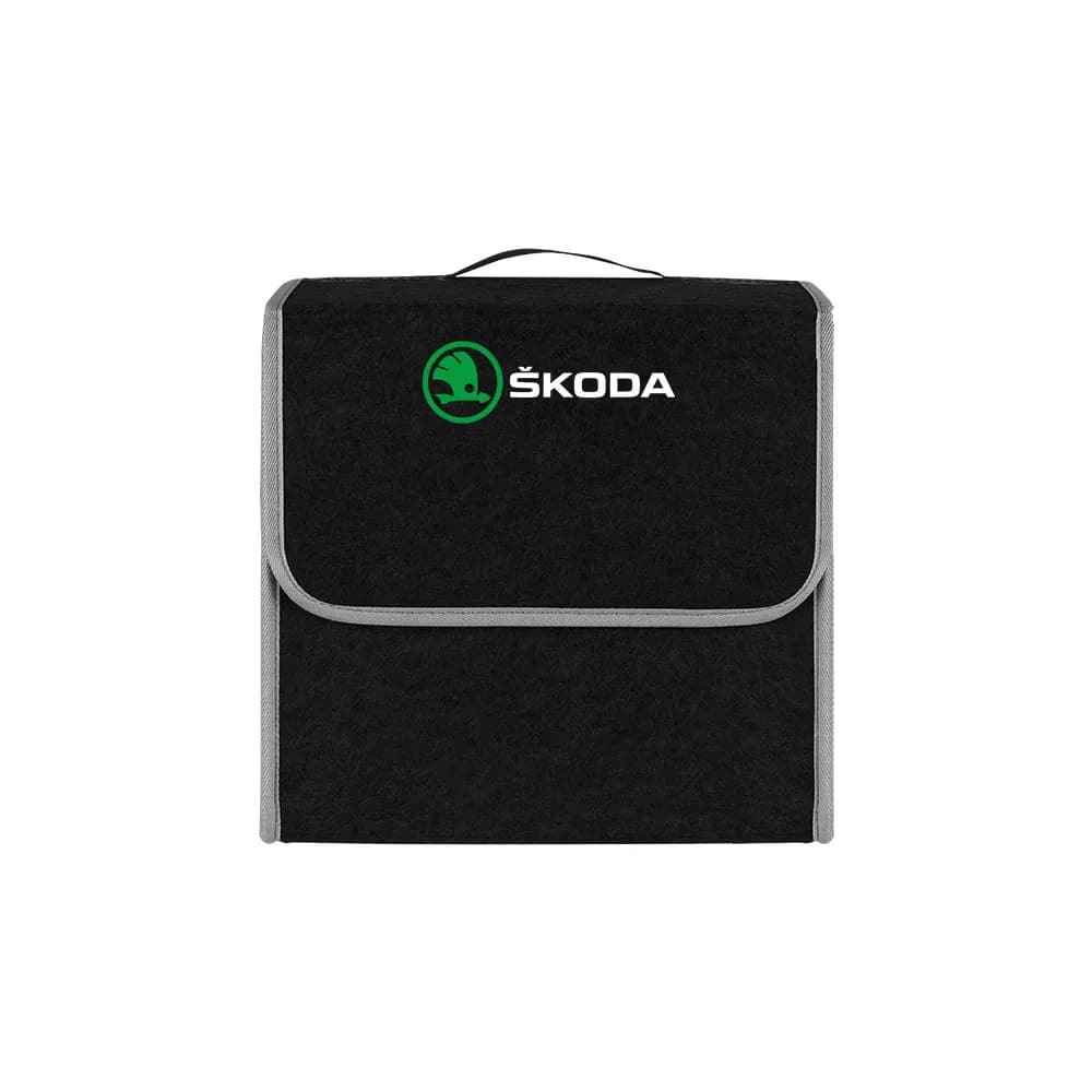 boite de rangement skoda 