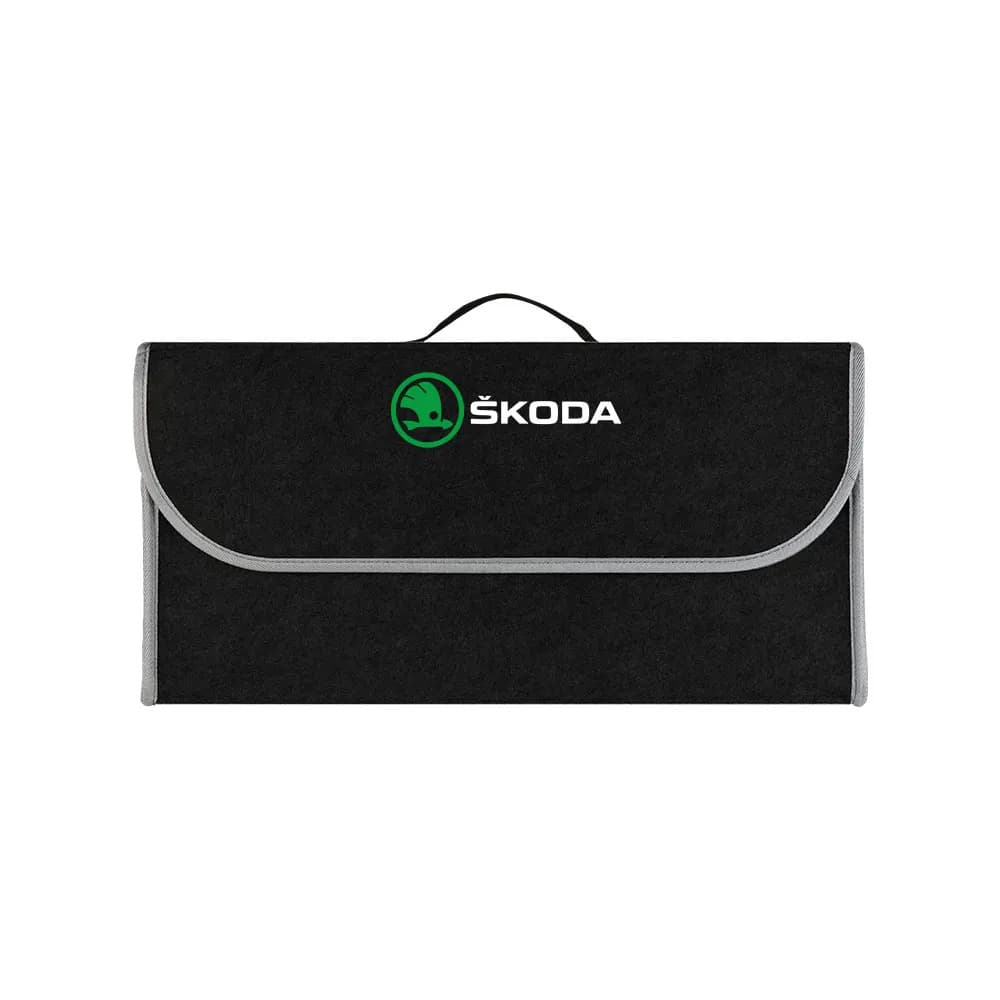 sac de rangement de coffre skoda