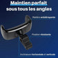 Support smartphone antidérapant compatible grille aération inclinable rotation 