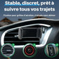 Support téléphone voiture grille ronde verticale horizontale extensible pince réglable iphone samsung