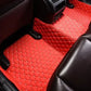 Tapis voiture Luxmium arrière rouge