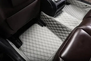 Tapis voiture Luxmium sur-mesure arrière gris