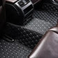 Tapis voiture Luxmium arrière noir et blanc