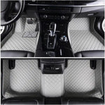 Tapis voiture sur mesure Luxmium gris