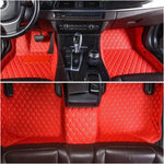 Tapis voiture sur mesure Luxmium rouge