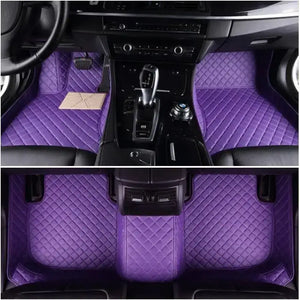 Tapis voiture sur mesure Luxmium violet