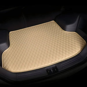 Tapis voiture Luxmium coffre beige