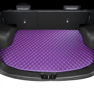 Tapis voiture Luxmium coffre violet