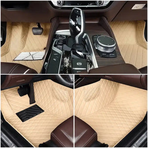 Tapis Luxmium voiture passager conducteur beige