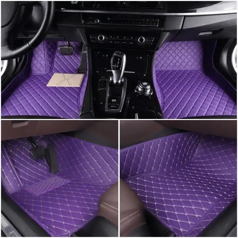 Tapis Luxmium voiture passager conducteur violet