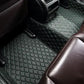 Tapis voiture Luxmium arrière noir et vert