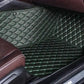 Tapis voiture Luxmium avant passager noir et vert