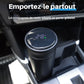 Thermos isotherme café 480ml avec affichage LED dans porte-gobelet de voiture