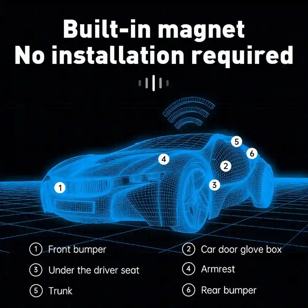 Trouver voiture perdue tracer gps localiser véhicules air-tag