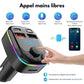 Transmetteur FM appels mains libres appeler micro son qualité