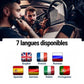 7 langues valise OBDII Français English Espanol Dutch Italian Portuguese