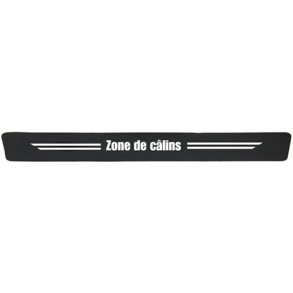 Protection seuil de porte "Zone de câlins"