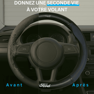 Couvre volant Ford en fibre de carbone