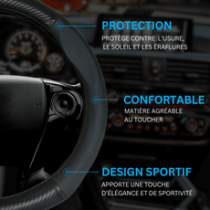 Protection volant Ford 3 antiderapant durable Fiesta, Kuga, Transit