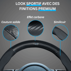couvre volant rond Ford confort conduite diametre 38 centimetres