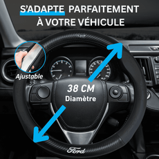 installation facile rapide couvre volant Ford elastique sans coutures