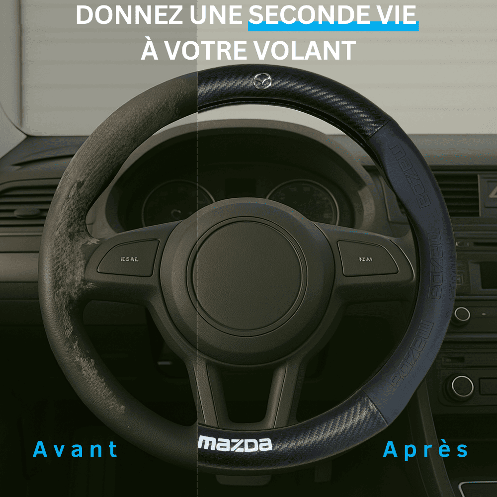 Housse de volant Mazda CX-5, 3, MX-5, 2, CX-30, 6, CX-3